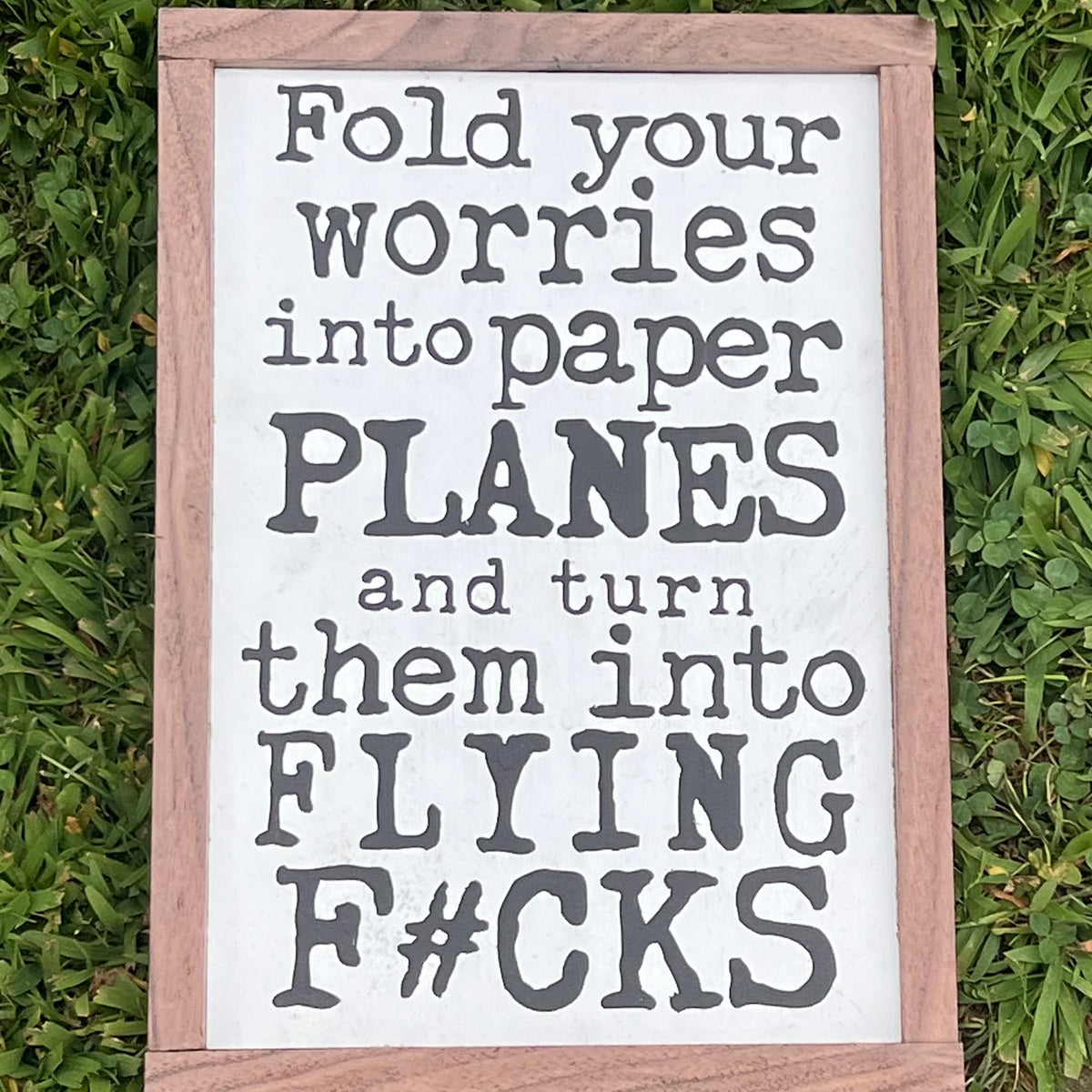 Fold Your Worries into Paper Planes and Turn Them Into Flying Fucks