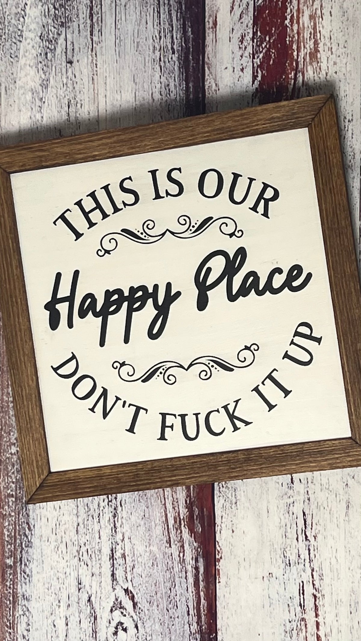 This is Our Happy Place, Don't F*ck it Up!
